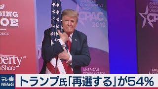 54％が「トランプ氏が再選」北朝鮮対応の評価は低下