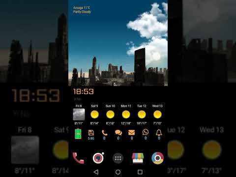 Animated Weather For Klwp Google Play のアプリ