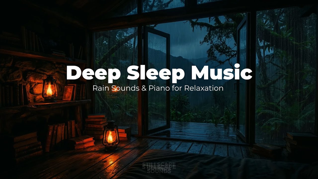 ASMR Piano & Rain Sounds 🌧️ | Relaxing Music for Deep Sleep & Stress Relief