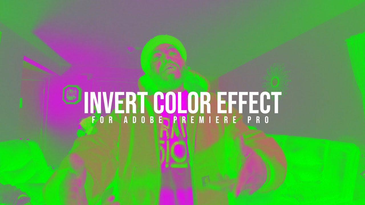 Flashing Invert Color Effect  Adobe Premiere Pro (Tutorial / How