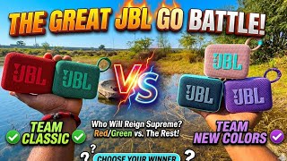 THE GREAT JBL GO BATTLE 🔊Classic Colors vs New Colors 😱Which JBL GO 4 Speaker Is The Best? 🎧⚡