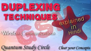 Duplexing techniques | Wireless Communication | Lec-6