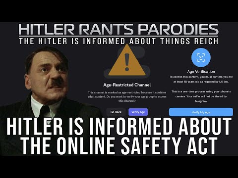 Hitler is informed about the Online Safety Act