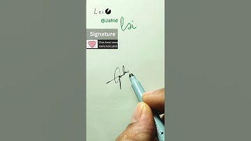 Simple Sign | Create Your signature #sign #signature #shorts