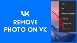 How to Remove Photos on VK Application? screenshot 1
