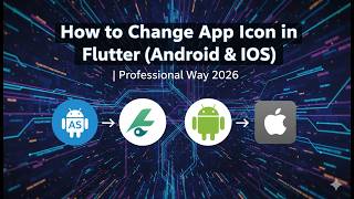 How to Change App Icon in Flutter (Android &amp; iOS) | Professional Way 2026
