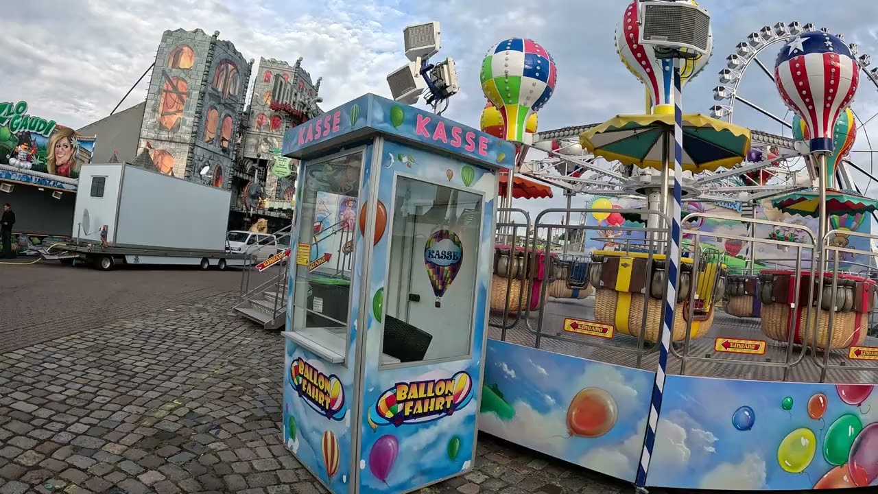 Bremer Freimarkt Aufbau 2024 17.10.2024