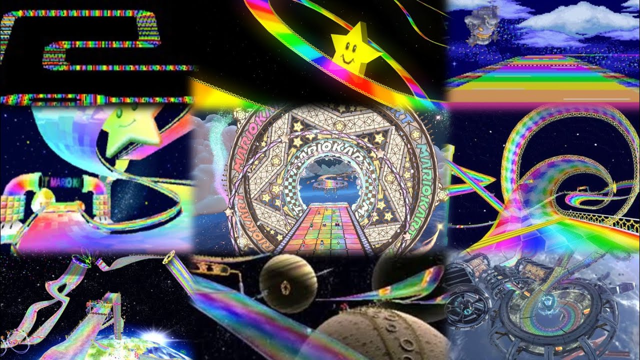 Every Rainbow Road Theme in the Mario Kart Series