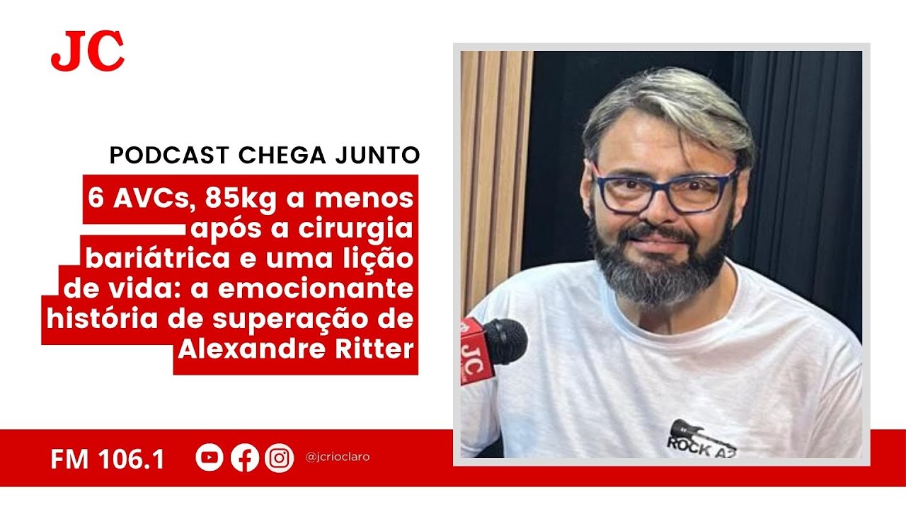 6 AVCs, 85kg a menos e uma lição de vida: a superação de Alexandre ...