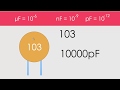 CÓDIGO DE CAPACITORES - PARTE 1