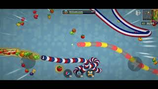 100 player online multiplayer snake game