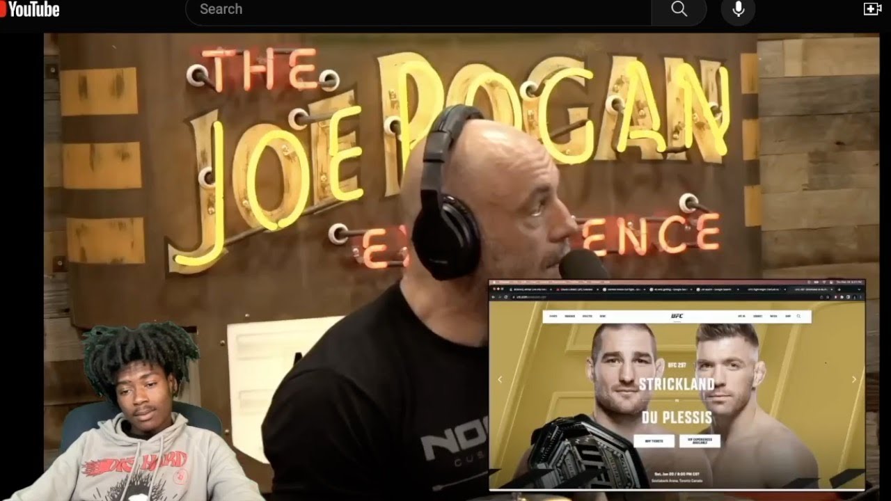 Joe Rogan Dc Reaction Joe Rogan & DC Discussing How Good Really Is Sean Strickland (REACTION ...
