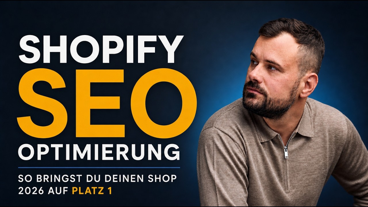 Shopify SEO Optimierung: Wie du deinen Shop 2026 auf Platz 1 bringst