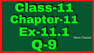 Ex-11.1 Q-9 Class 11 ( Conic Section ) NCERT Math