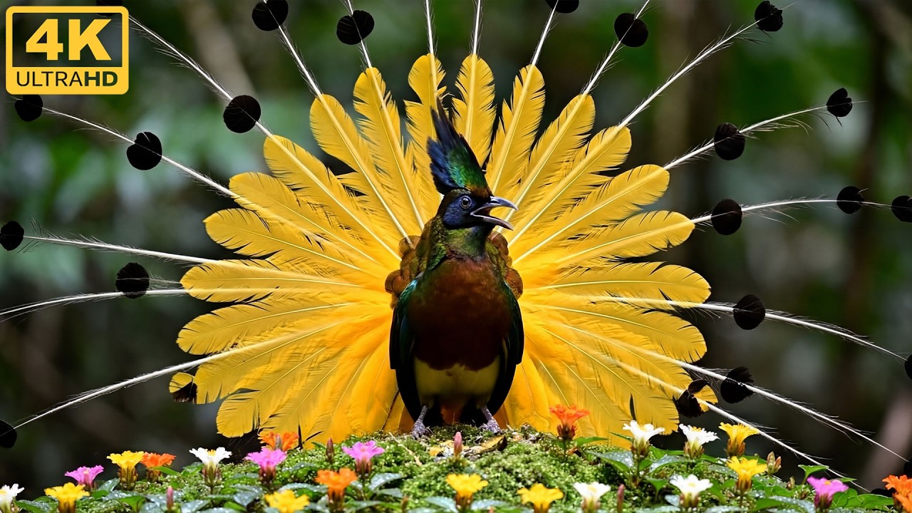 🐦Mystery Birds | The Most Strange & Rare Birds in the World | 4K Nature Sound ASMR 🌿