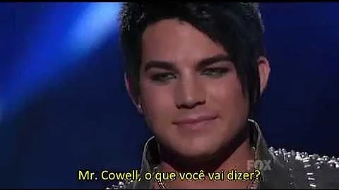 Performance de "Whole Lotta Love" - Adam Lambert, TOP 4, American Idol (2009) - legendado