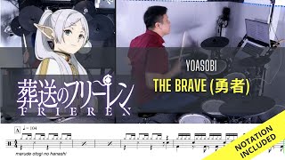 Download Lagu Frieren: Beyond Journey's End OP| Yoasobi| The Brave| Drum Cover| Raymond Goh MP3