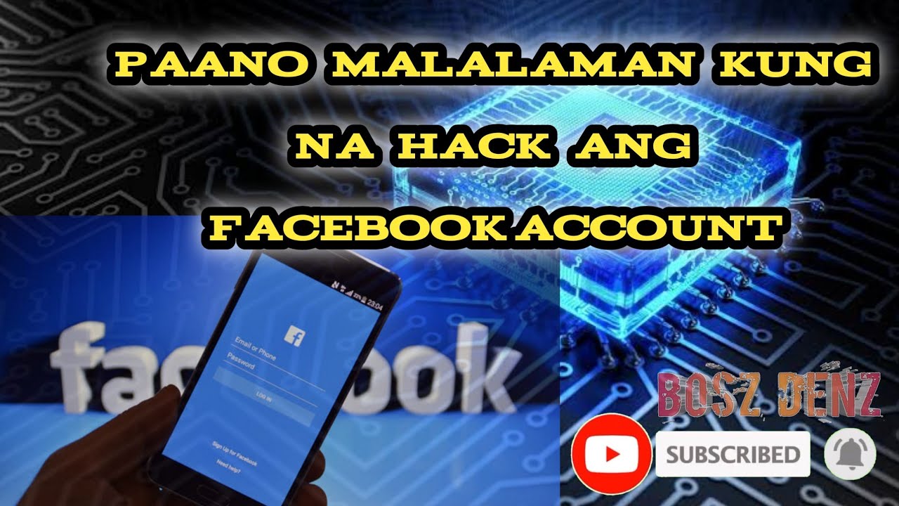 Paano malalaman kung na hack ang Facebook Account - YouTube
