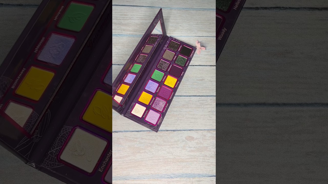 Gourmande girls Nightshade palette - еще один инди-бренд 