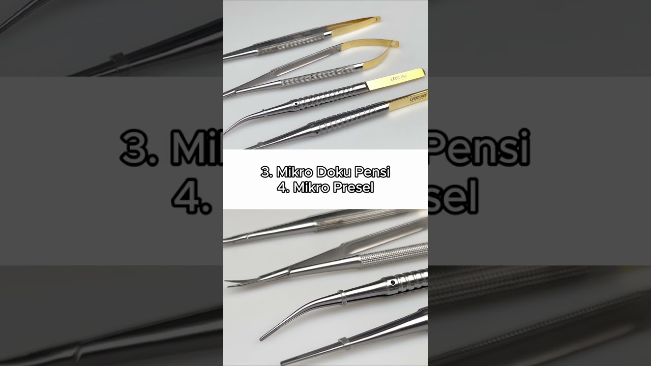 Leobone Micro Surgery Kit of 5 | Mikro Cerrahi Seti