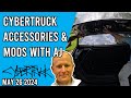 Cybertruck accessories and mods with aj