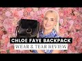 Chloe Faye Backpack Review size Small (wear and tear, features, what fits inside, mod shots)