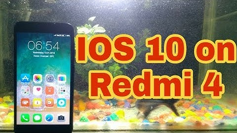 How to install iOS 10 on Redmi 4 || Redmi 4x without root || in hindi || by tech to review