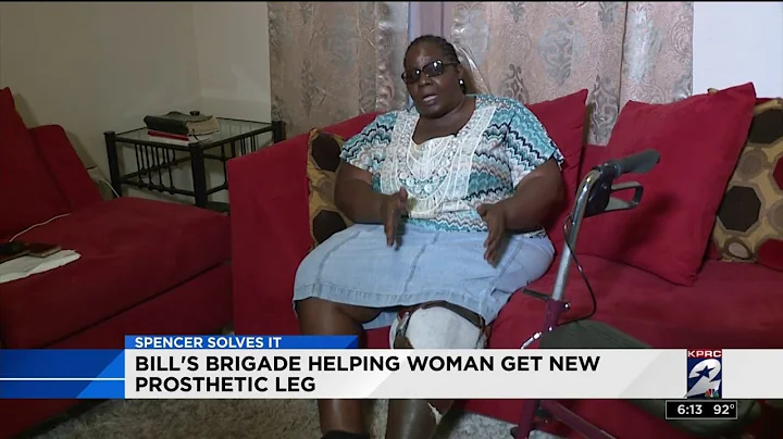Bill's Brigade helping woman get new prosthetic leg