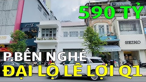 Bán nhà mặt tiền đường LÊ LỢI, Phường Bến Nghé, QUẬN 1 - Mã sp: SK1159