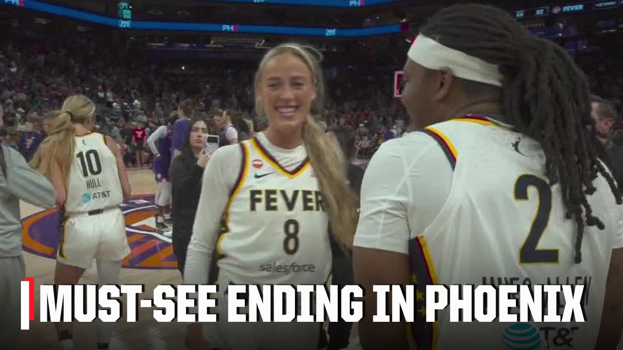 WHAT AN ENDING 😱 Indiana Fever vs. Phoenix Mercury | WNBA on ESPN