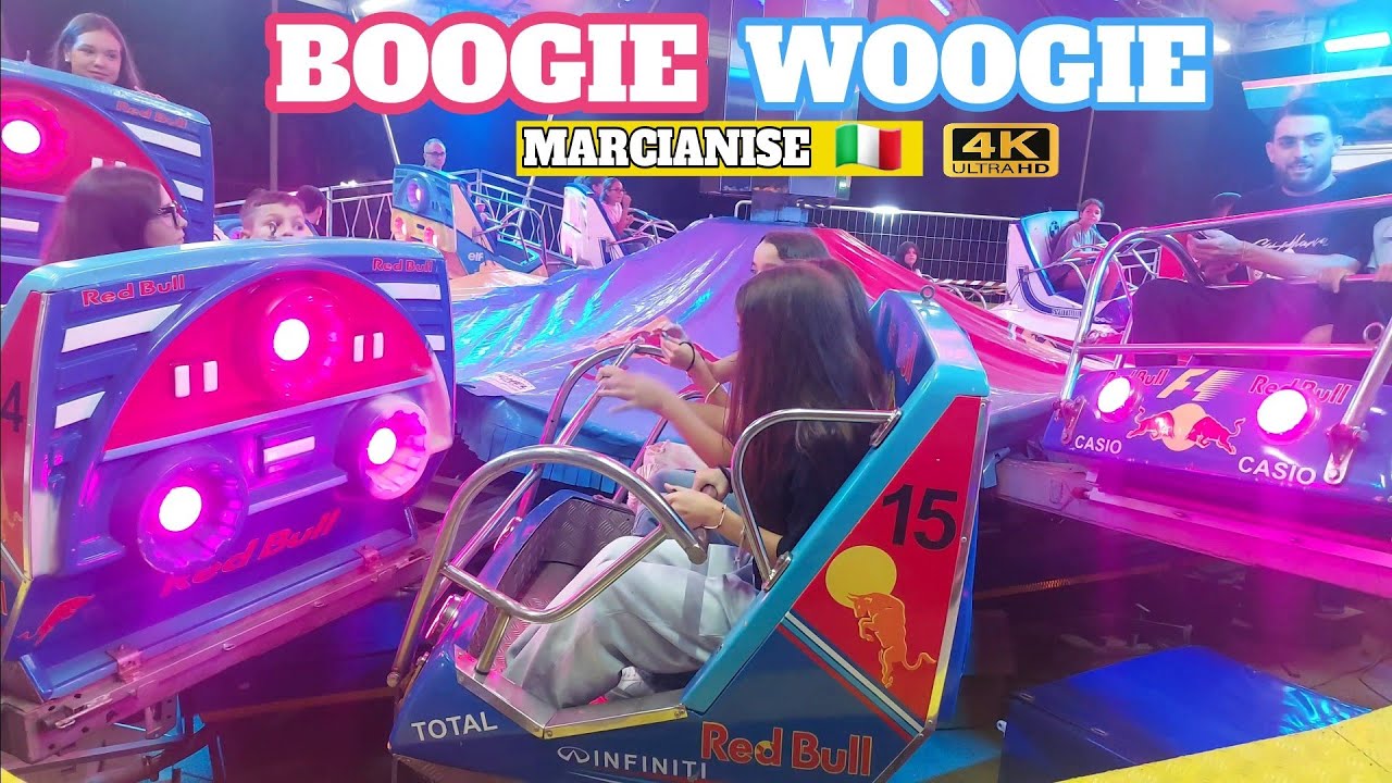BOOGIE WOOGIE Ride Giostre 2025 🇮🇹 Marcianise 4K