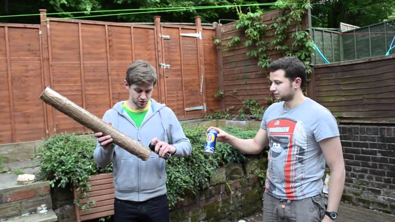 Beer Can Mortar 2 YouTube