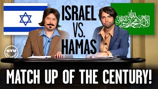 Sportscasters: The Thrilling Match Between Hometown Heroes Hamas and Evil Away Team Israel (SATIRE)