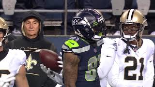 Celebrity Gerald Everett taunting penalty vs. Saints Wealth