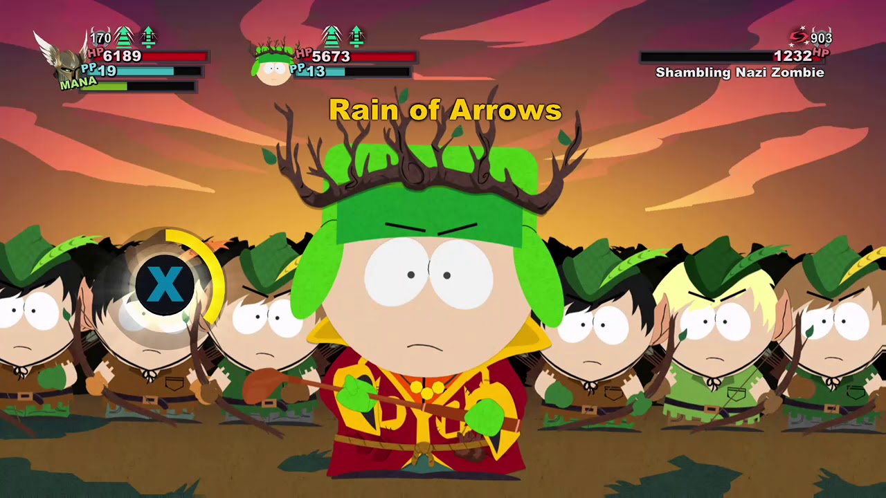 South Park™: The Stick of Truth ™ - Kyle's Rain of arrows