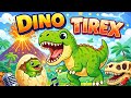 Lagu Dino T'rex - Badan Besar Tangan Kecil | Lagu Dinosaurus Populer 🦖❤️