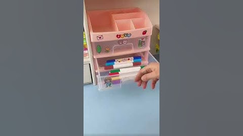 Product Link in the Comments! 🔥 Tidy Tower Desk Organizer Storage Box 🔥