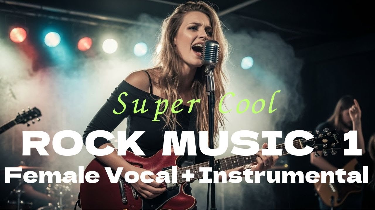 Super Cool ROCK MUSIC 1 by Female Vocal + Instrumental !!!