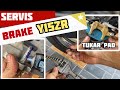 Cara buka pasang tukar servis rantai pin brake pad sprocket 14 40 potong rantai o ring yamaha y15zr