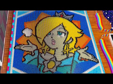 Rosalina - Super Mario in 24,631 Dominoes!