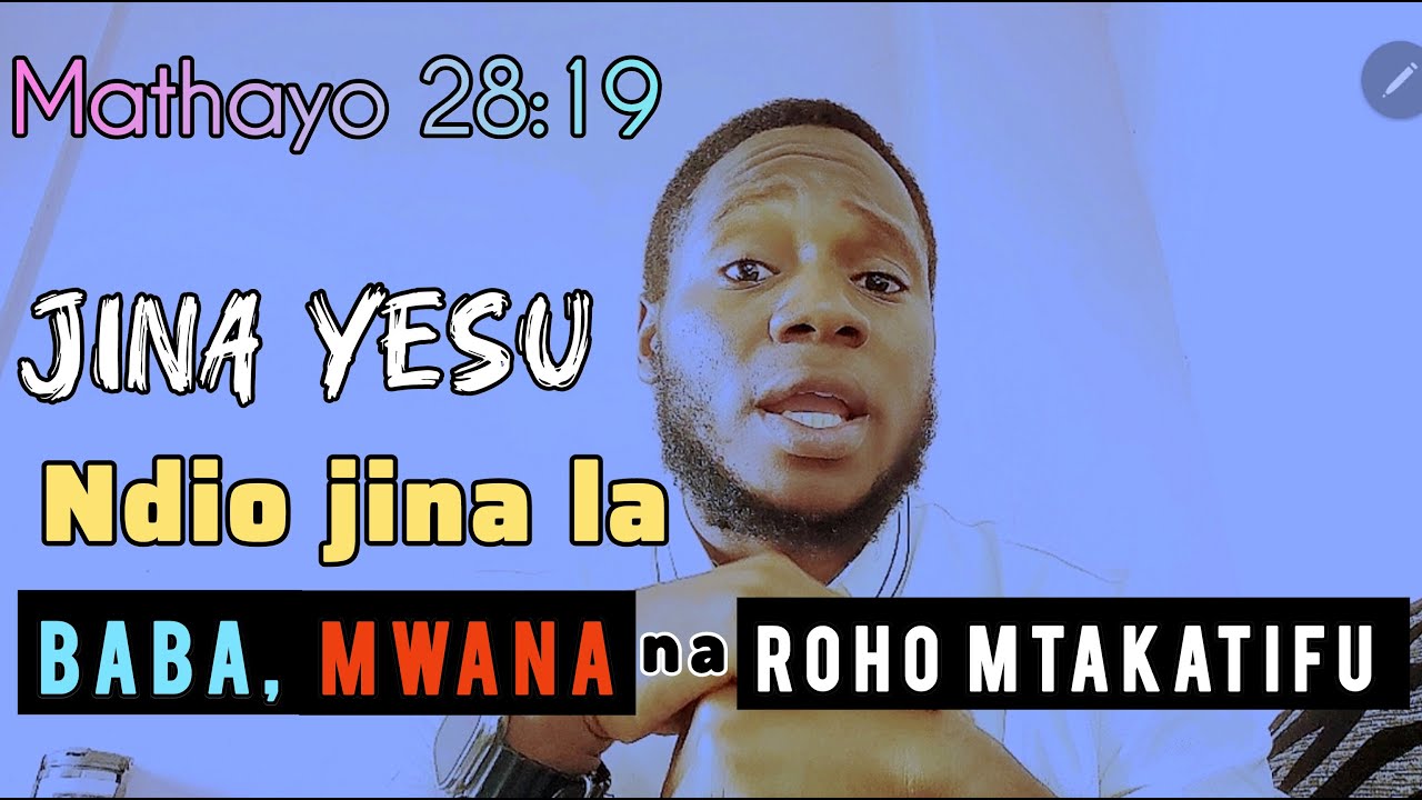 Mathayo 28:19 kwa jina la Baba, na Mwana, na Roho Mtakatifu; Mwl.Bryan #ibadahonline #2026