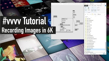 vvvv beta Tutorial | Recording Images in 6K