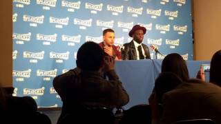 Entire Stephen Curry & Draymond Green Postgame Press Conference Warriors-Blazers Game 5