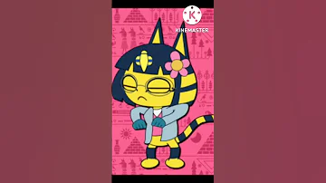 Cat On The Ceiling (Ankha-Animal Crossing - versión Minus8) #Shorts