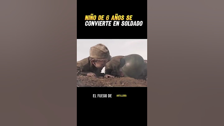 Niño de 6 años se convierte en soldado  #parati  #shorts  #movie  #viral