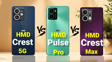 HMD Crest 5G VS HMD Pulse Pro VS HMD Crest Max