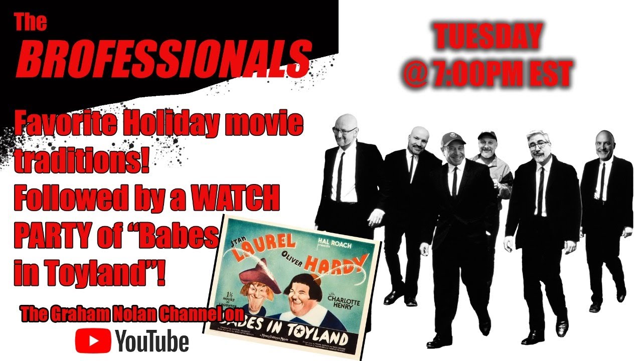 THE BROFESSIONALS: Holiday Movie Traditions and Watch Party!