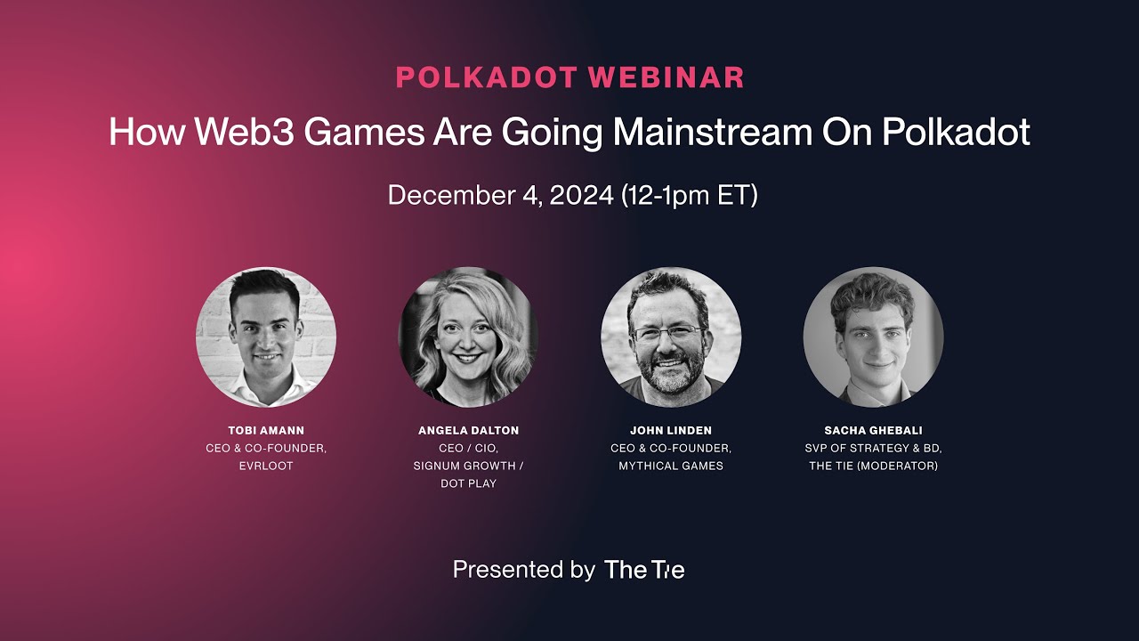 Polkadot’s Big Players Talk Gaming