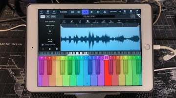 Free Sample Pack for Cubasis 3 MiniSampler by Les Production Zvon - iPad Live Demo
