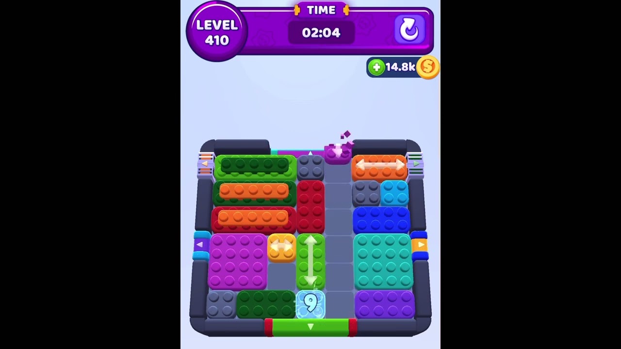 Color Block Jam Lv 410 カラーブロックジャム - YouTube